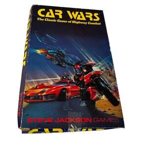 Car Wars Classic Game Highway Combat Strategy Game Steve Jackson Games Unpunched